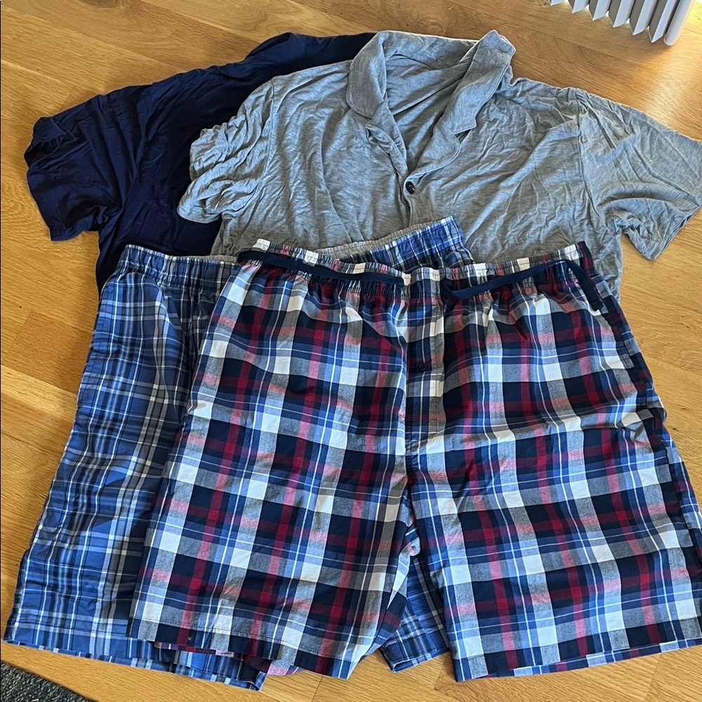 Men’s Hanes Short Pajama Bundle